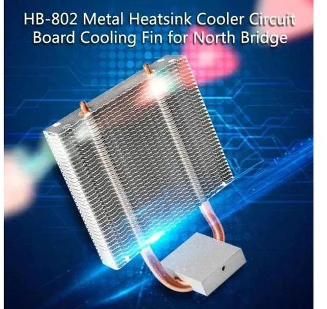 Alt view image 3 of 5 - 86x34x112mm Motherboard Chipset Heatsink for NorthBridge Motherboard Cooling Fan DIY Metal Heatsink Cooler For Desktop PC DIYer