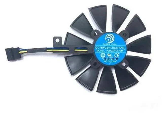Alt view image 4 of 5 - 87MM PLD09210S12M PLD09210S12HH PC Cooling Fan Replace For ASUS STRIX GTX 1060 GTX1070 1070Ti 1080Ti Gaming video card fan