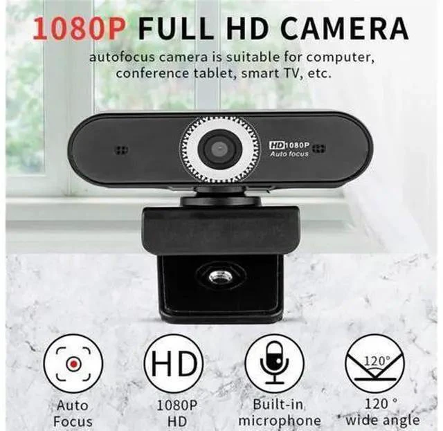 Main image of 2020 New HD Webcam 1080P Streaming Web Camera Webcam USB Computer Camera with Microphones for Laptop Desktop