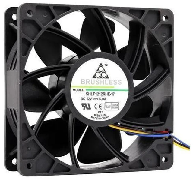 Alt view image 4 of 6 - 7500RPM Cooling Fan Replacement 4-pin Connector For Antminer Bitmain S7 S9 Cooling Cooler Silent Case Fan Cooling Fans#T2