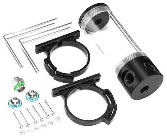 Main image of Acrylic Cylinder Reservoir Water Tank G1/4 50Mm X 140Mm For Pc Liquid Cooling Water Cooling Kit For Computer Cpu