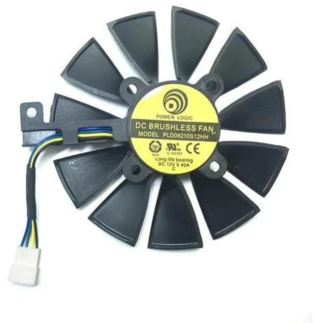 Alt view image 5 of 5 - 87MM PLD09210S12M PLD09210S12HH PC Cooling Fan Replace For ASUS STRIX GTX 1060 GTX1070 1070Ti 1080Ti Gaming video card fan