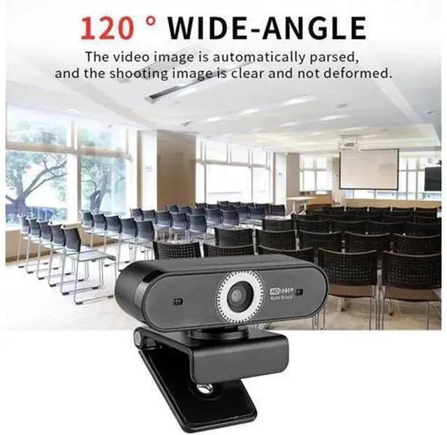 Alt view image 5 of 7 - 2020 New HD Webcam 1080P Streaming Web Camera Webcam USB Computer Camera with Microphones for Laptop Desktop