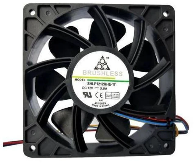 Alt view image 5 of 6 - 7500RPM Cooling Fan Replacement 4-pin Connector For Antminer Bitmain S7 S9 Cooling Cooler Silent Case Fan Cooling Fans#T2