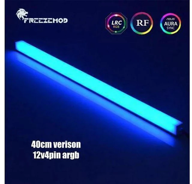 Alt view image 5 of 5 - RGB LED Strip ARGB Soft Light Cable 5V3Pin/12V4PIN AURA Water Cooler Custom MOD Chassis Magnetic Lamp PC Decoration