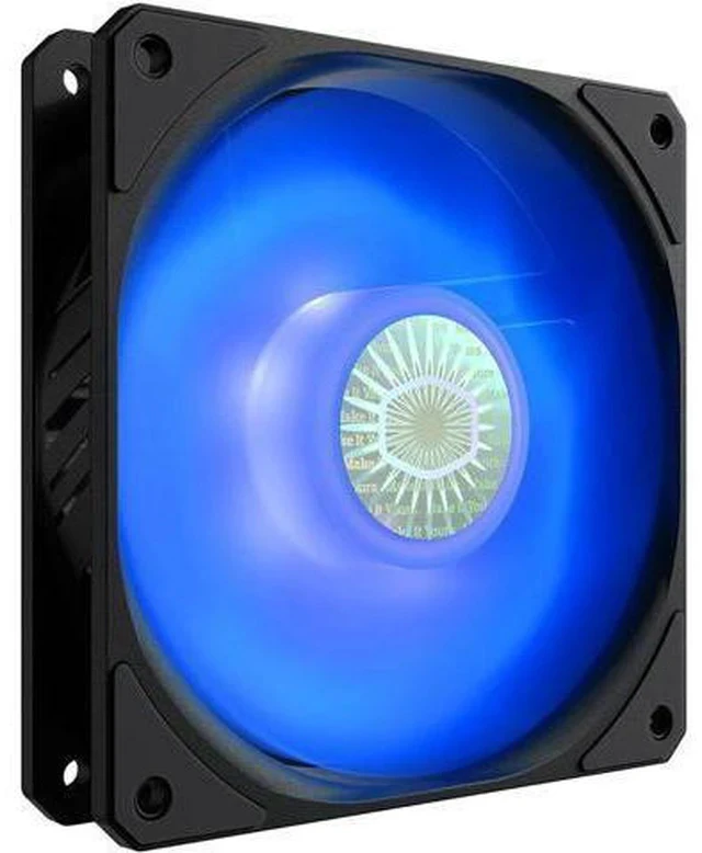Alt view image 3 of 5 - sickleflow 120mm LED 4pin PWM Shockproof silence fans For Computer Case CPU cooler cooling fan