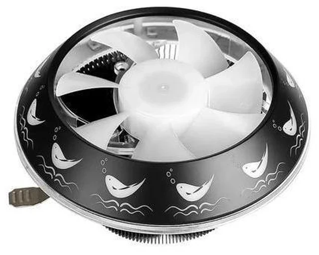 Alt view image 5 of 7 - Cooler Radiator 120mm PWM 12V SYNC RGB LED Fan Air Cooling Computer Cooler LGA/1151/1155/AM3/AM4 3Pin Cooler