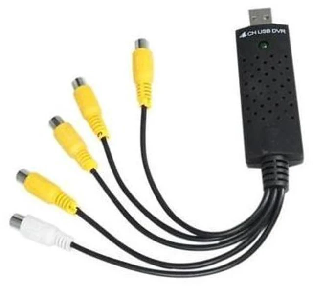 Alt view image 2 of 4 - 4 Channel USB2.0 USB Video Capture Grabber card to VHS to DVD recorder Capture Adapter