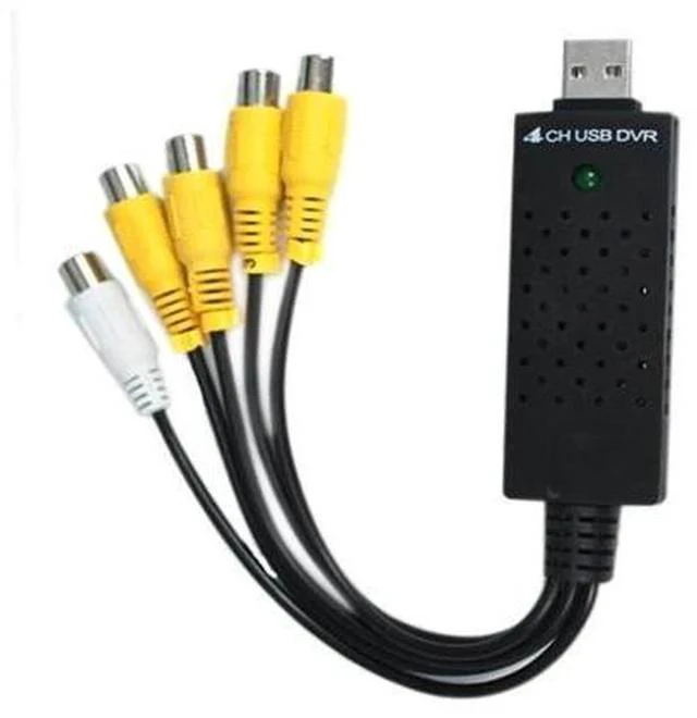 Alt view image 3 of 4 - 4 Channel USB2.0 USB Video Capture Grabber card to VHS to DVD recorder Capture Adapter