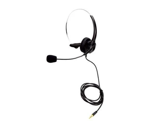 Alt view image 6 of 7 - Center Headset with Microphone 3.5MM Plug Telephone Voice Interphone Headphone for Computer PC Game Volume Control