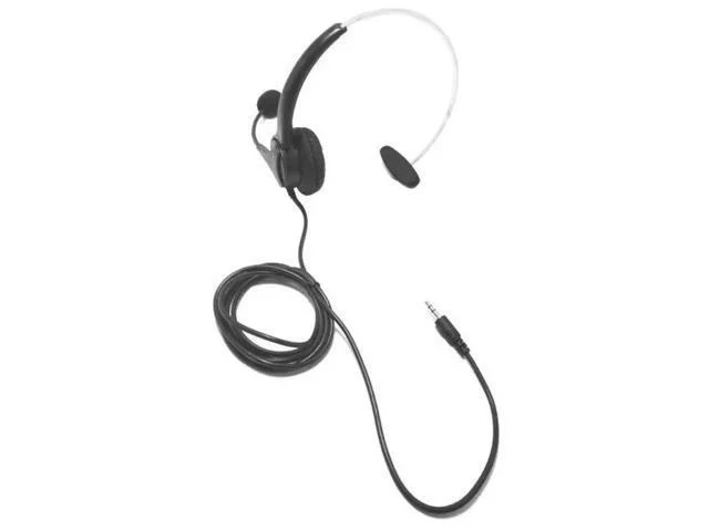 Alt view image 7 of 7 - Center Headset with Microphone 3.5MM Plug Telephone Voice Interphone Headphone for Computer PC Game Volume Control