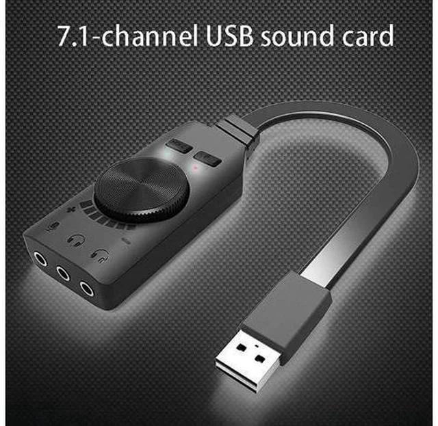 Alt view image 2 of 7 - 5.1CH Stereo Surround Sound Card PCIe Built-in 5.1 Channel 3D Sound Effect Sound Card for PC