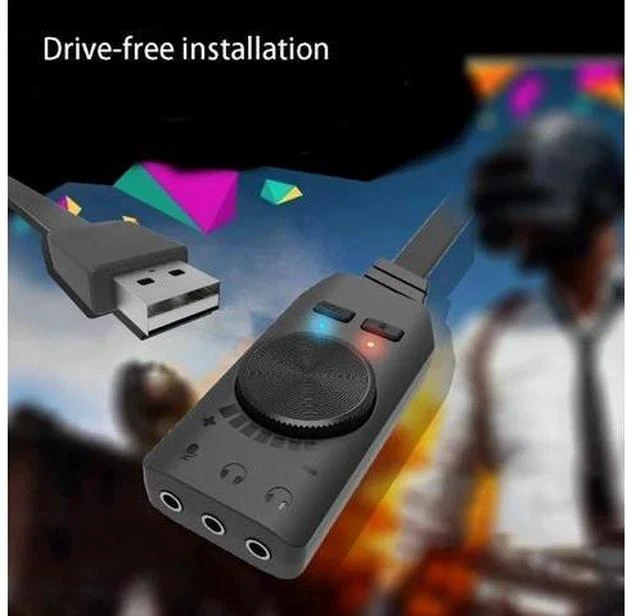 Alt view image 4 of 7 - 5.1CH Stereo Surround Sound Card PCIe Built-in 5.1 Channel 3D Sound Effect Sound Card for PC