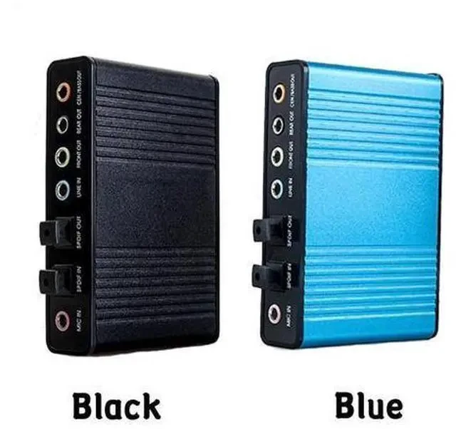 Alt view image 3 of 7 - 5.1 Sound Card Usb 2.0 Sound Card Cmi6206 Chipset Usb Usb Audio Device Class And Usb Hid Class Spec 6 Channel Output