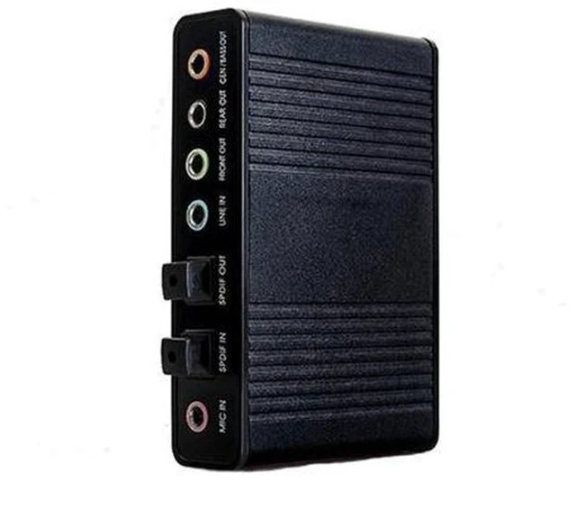 Alt view image 6 of 7 - 5.1 Sound Card Usb 2.0 Sound Card Cmi6206 Chipset Usb Usb Audio Device Class And Usb Hid Class Spec 6 Channel Output