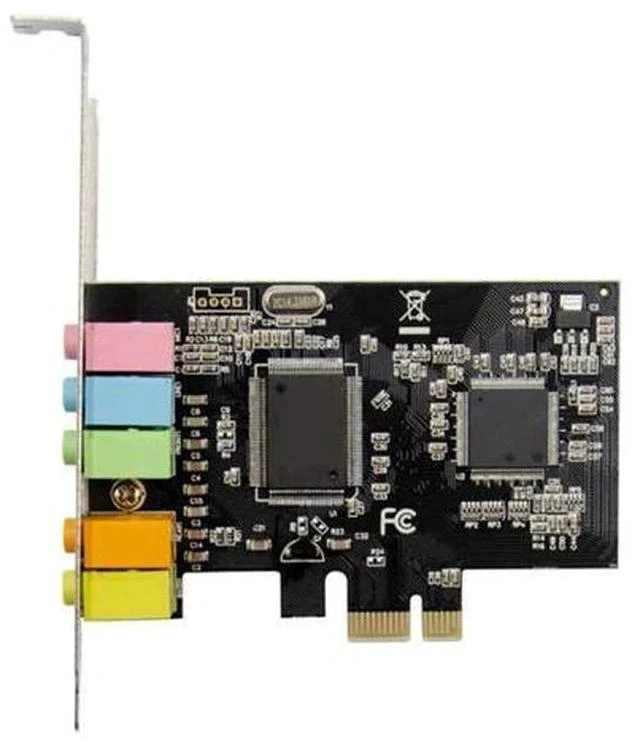 Alt view image 6 of 7 - 5.1CH Stereo Surround Sound Card PCIe Built-in 5.1 Channel 3D Sound Effect Sound Card for PC
