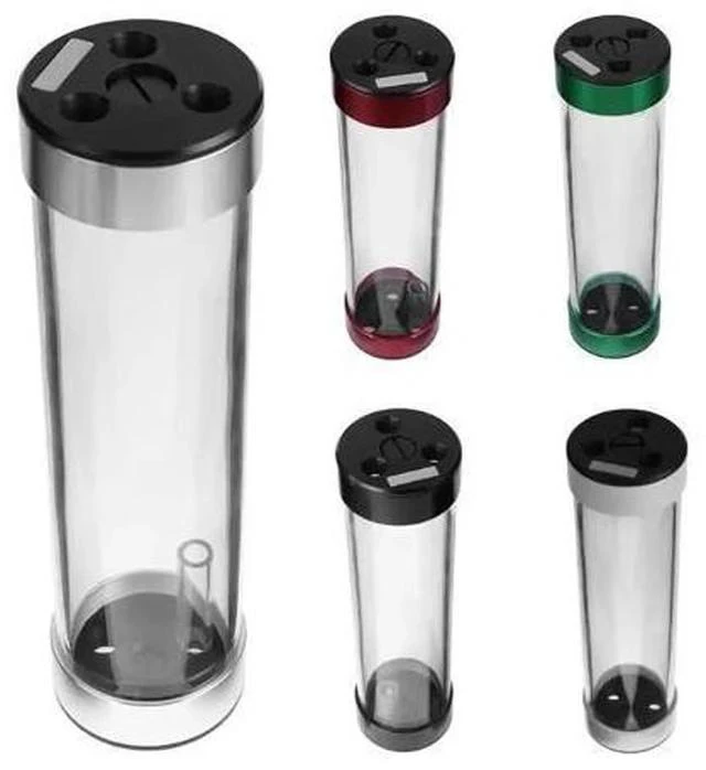 Main image of 234mm Cylinder Water Reservoir Tank G1/4 Thread Liquid Water Cooling Kit Radiator For PC Computer Component Water Cooling System