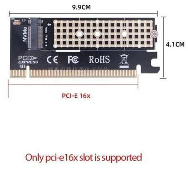 Alt view image 3 of 7 - 90 degree PCI Express 16x Male to Female Riser Card Right Angle PCI-E x16 to 16x slot protect tool Adapter 1U 2U PC Server Case