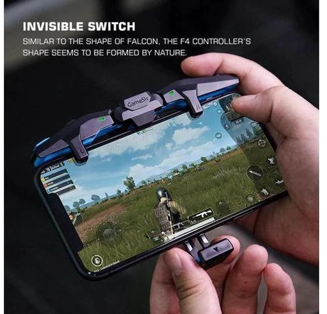 Alt view image 5 of 5 - F4 Falcon PUBG Mobile Controller Gamepad for iOS / Android Joystick Trigger Zero Latency for Call of Duty