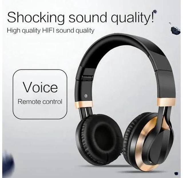 Alt view image 2 of 5 - 3.5mm Wired Headphone Foldable Portable Adjustable Headset Bass HiFi Sound Music Stereo Earphone for IPhone PC