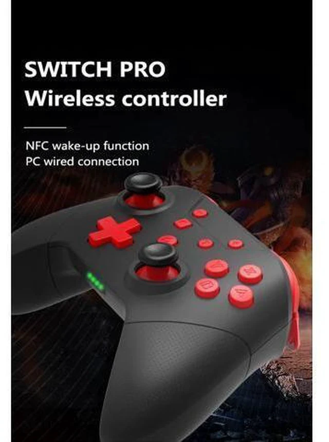 Alt view image 5 of 7 - Gamepad Wireless Bluetooth Joystick For Switch NS Controller Wireless Console For Nintend Switch Pro/Lite Game Pad Joypad