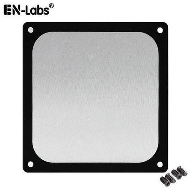 Main image of 12CM Magnetic Frame Black Mesh Dust Filter PC Cooler Fan Filter with Magnet , 120x120mm Dustproof Computer Case Cover