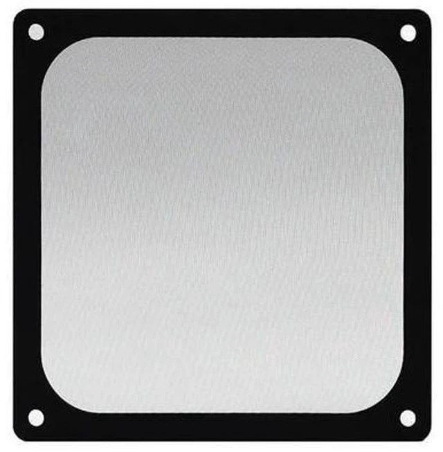 Alt view image 2 of 7 - 12CM Magnetic Frame Black Mesh Dust Filter PC Cooler Fan Filter with Magnet , 120x120mm Dustproof Computer Case Cover