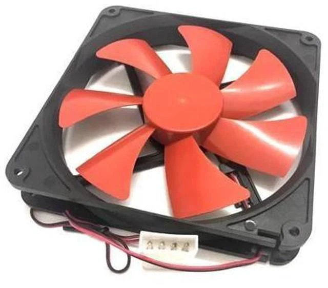 Alt view image 3 of 7 - F14025 140mm PC Case Fan Cooler 4-Pin Connector Cooling Fan 12V Desktop Exhaust Fan for Computer Cooling System