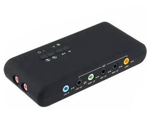Alt view image 4 of 7 - 5.1 Accessories 4 Channel Midi Components 3D Surround External Sound Card Audio Computer PCI Remix For Windows XP7 32bit