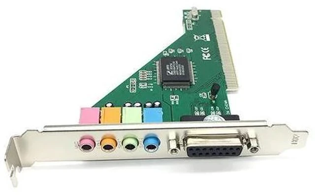 Alt view image 6 of 7 - 5.1 Accessories 4 Channel Midi Components 3D Surround External Sound Card Audio Computer PCI Remix For Windows XP7 32bit