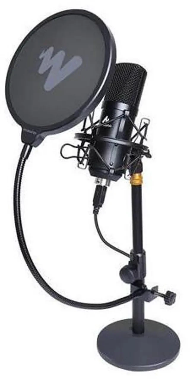 Alt view image 3 of 7 - Microphone Pop Filter Metal Pop Filter Shield Double Layer Windscreen Popfilter For USB Microhone Podcast Microphone