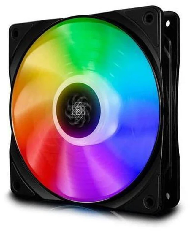 Main image of CF120 Computer PC Case Cooling Fan 120mm PWM RGB 5V/3PIN ARGB Addressable silent CPU Cooling fans For AURA SYNC