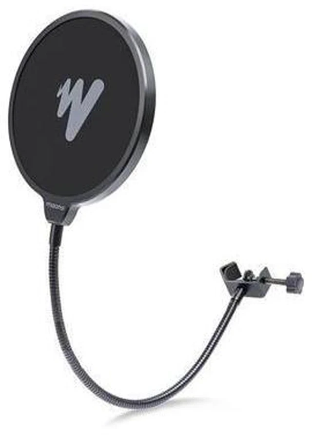 Alt view image 7 of 7 - Microphone Pop Filter Metal Pop Filter Shield Double Layer Windscreen Popfilter For USB Microhone Podcast Microphone