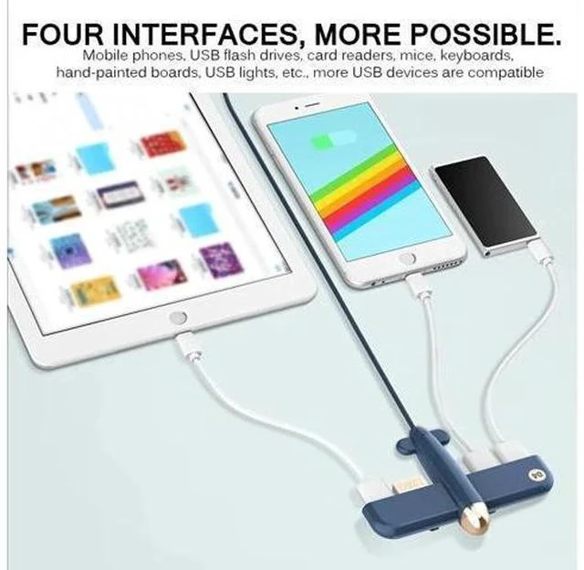 Main image of Hub Usb Aircraft Shape USB Splitter External Multi Ports USB HUB For Cute 4 Ports USB 2.0 HUB Usb Hub 3.0