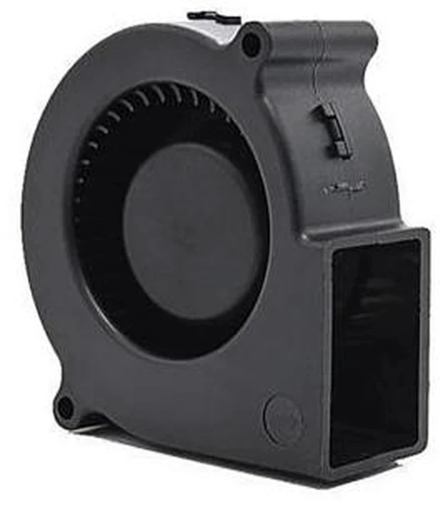Alt view image 4 of 5 - 1PCS 7530 DC 5V 12V 24V Projector Blower Centrifugal Fan Cooling Fan 7CM Fan 75x75x30mm Blower Cooler Fan 5V USB Blower Fan