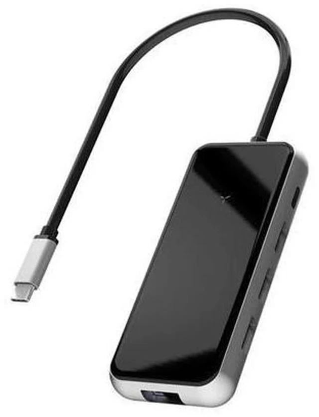 Main image of USB C Hub Adapter 8 In1 Gigat RJ45+USB3.0X3+PD++SD/Mini Reader USB Hub for Mac Book Phone Laptop mac book