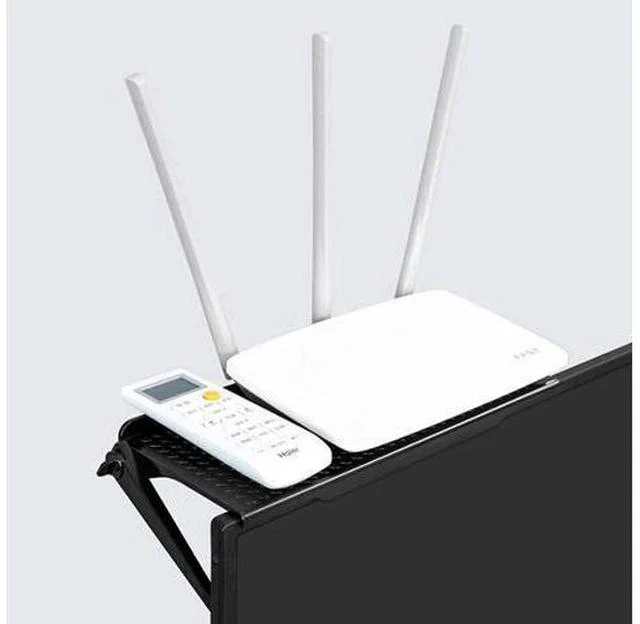 Alt view image 3 of 7 - ABS Computer Monitor Shelf Desktop Screen Top Shelf TV Buddy Organizer Storage Rack Shelf For Home Office Decoration