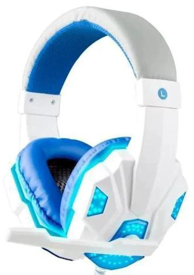 Alt view image 4 of 7 - LED Lights Gaming Headset For PC Stereo Surround Sound Noise Cancelling Wired Gamer Headphones With Mic auriculares