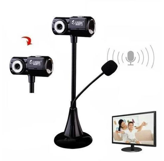 Alt view image 6 of 7 - HD USB 2.0 Webcam PC Camera Vertical WebCam Digital Video Web Camera With MIC For Computer PC Laptop For WIN10 8