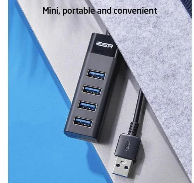Alt view image 5 of 5 - USB HUB Adapter USB 3.0 Dock Fast Transfer Splitter 3 4 Ports 4-In-1 USB Extention Transfer for PC MacBook Pro Tablet