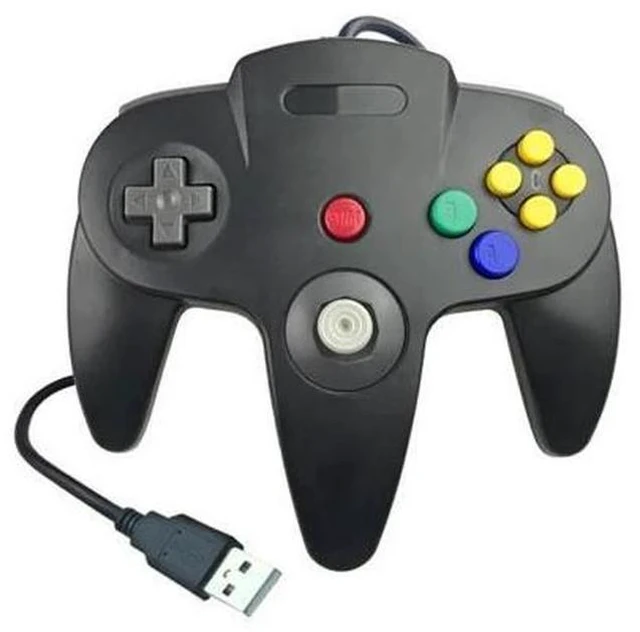 Main image of USB Wired Gamepad Joypad for N64 Wired Gaming Joystick Game Pad for Gamecube for Mac Computer PC Game Controller joystick