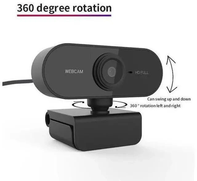 Alt view image 5 of 7 - PC Webcam Full HD 2K/1080P USB Video Gamer Camera For Portatile Laptop Windows 10 Computer Web Cam Built-in Microphone