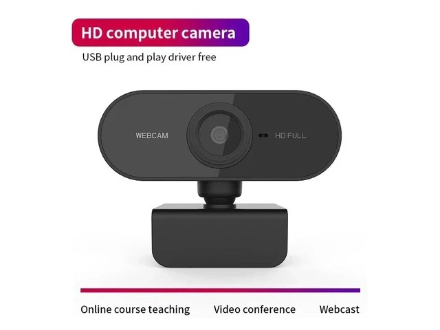 Alt view image 6 of 7 - PC Webcam Full HD 2K/1080P USB Video Gamer Camera For Portatile Laptop Windows 10 Computer Web Cam Built-in Microphone