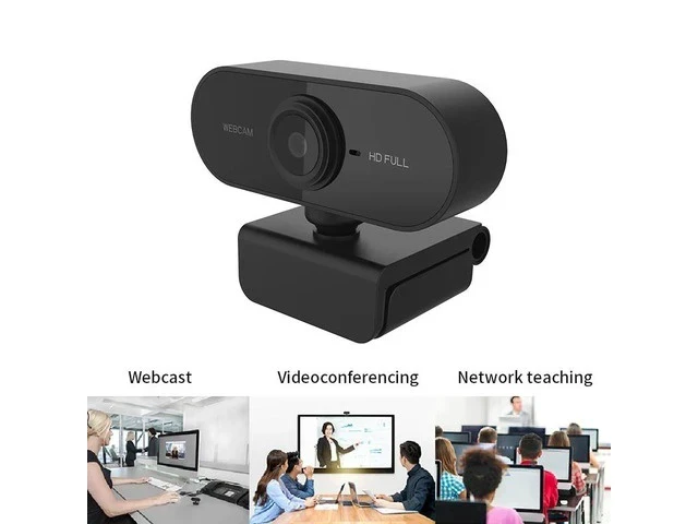 Alt view image 7 of 7 - PC Webcam Full HD 2K/1080P USB Video Gamer Camera For Portatile Laptop Windows 10 Computer Web Cam Built-in Microphone