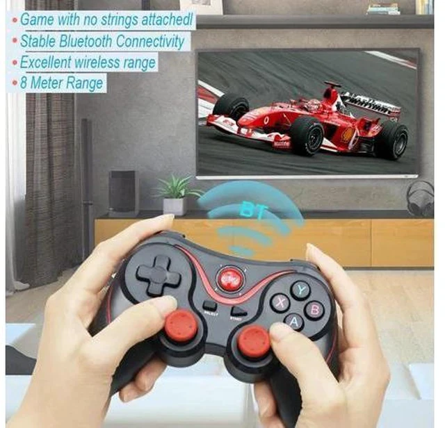 Alt view image 2 of 7 - Bluetooth 3.0 Android Gamepad T3/X3 Game Controller Gaming Remote Control For Win 7/8/10 For Smart Phone Tablet TV Box