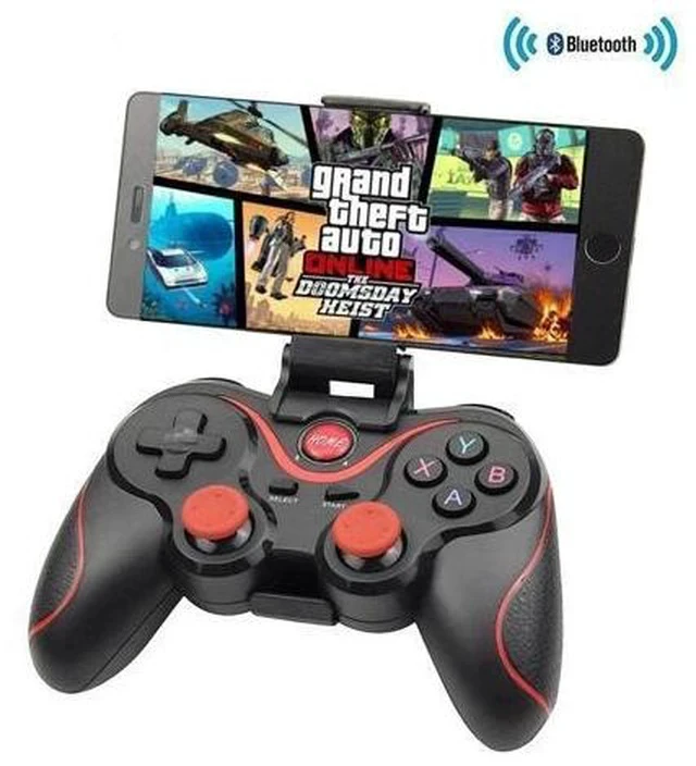 Alt view image 6 of 7 - Bluetooth 3.0 Android Gamepad T3/X3 Game Controller Gaming Remote Control For Win 7/8/10 For Smart Phone Tablet TV Box