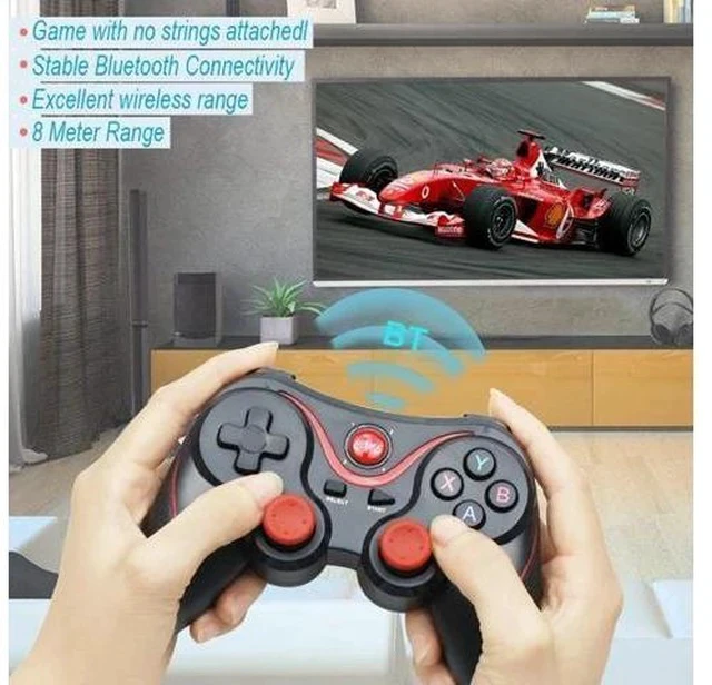 Alt view image 7 of 7 - Bluetooth 3.0 Android Gamepad T3/X3 Game Controller Gaming Remote Control For Win 7/8/10 For Smart Phone Tablet TV Box