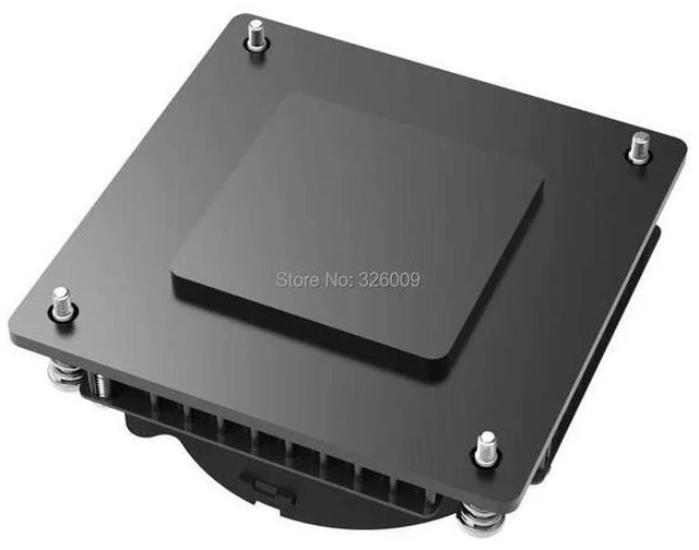 Alt view image 3 of 4 - 4pin PWM Turbo fan Utral-Thin 29mm for 1U server CPU cooler All-in-One PC Cooling For Intel LGA1151 1150 1155 1156 C81H