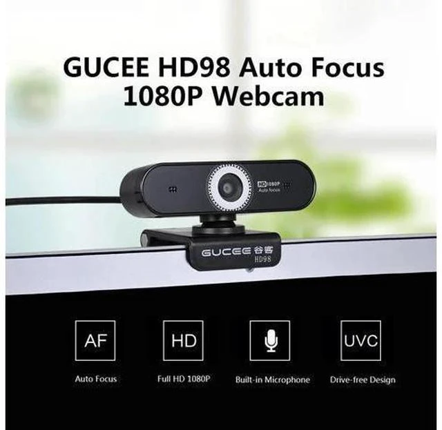 Main image of Webcam Camera HD USB 2.0 Video Web Camera Digital Webcam With HD Mic Microphone 360 Rotation Internet Study PC Youtube