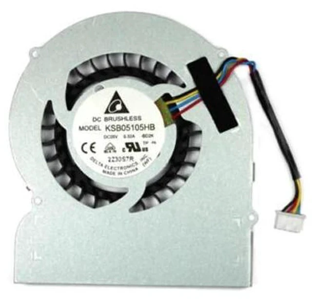 Alt view image 3 of 7 - CPU Cooler Fan For Lenovo Mini Living Room IdeaCentre Q180 For DELTA KSB05105HB BD2K Replace PC Cooling